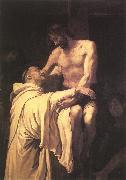 RIBALTA, Francisco Christ Embracing St Bernard xfgh Spain oil painting artist